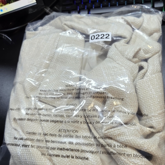 HYFVE Cream Double-Breasted Blazer New In Poly Bag PTP 20 - Picture 3 of 6